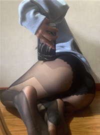 猪姐 017  网格袜